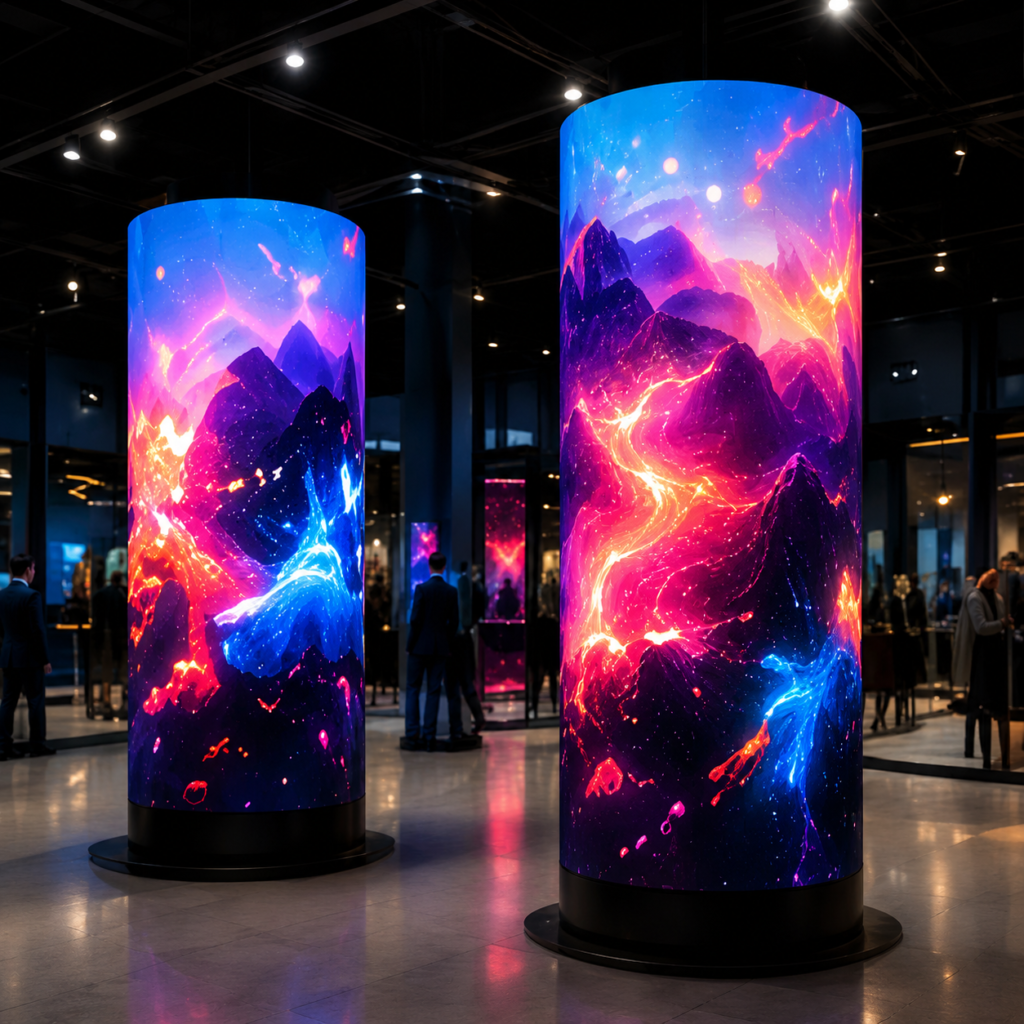 Creative LED Display Product Showcase