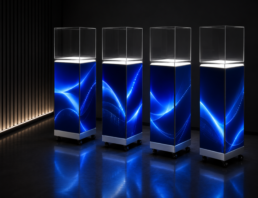 Exhibition LED Showcase