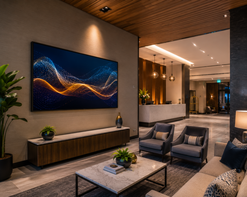 LED Display Wall Hotel Lobby