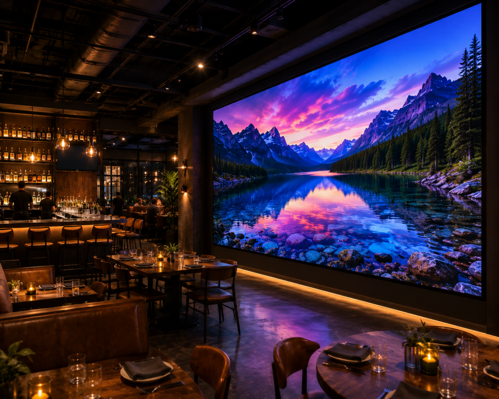 LED Display Restaurant