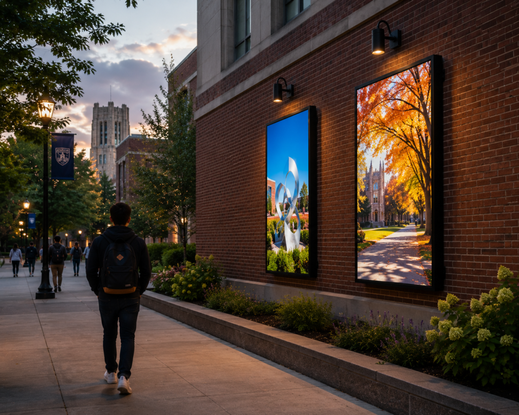 LED Display University Campus