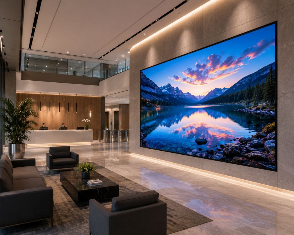 LED Display Corporate Lobby