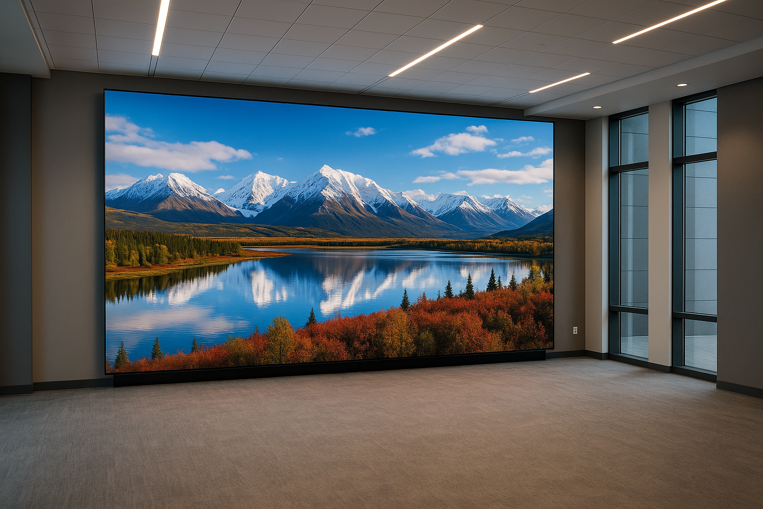 Direct View LED Video Walls in Alaska