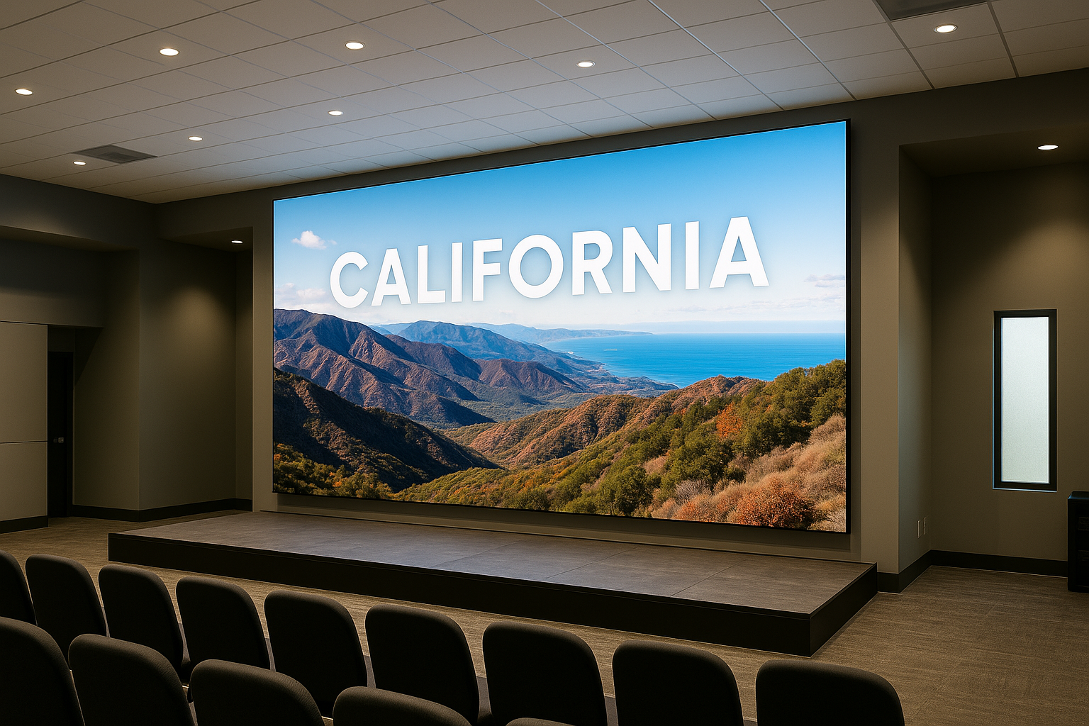 Direct View LED Video Walls in California