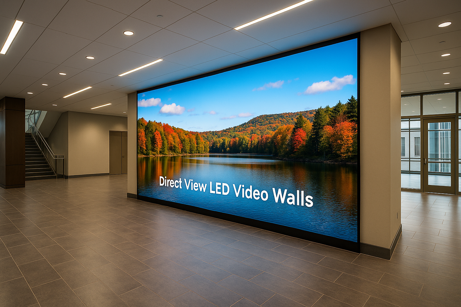 Direct View LED Video Walls in Connecticut