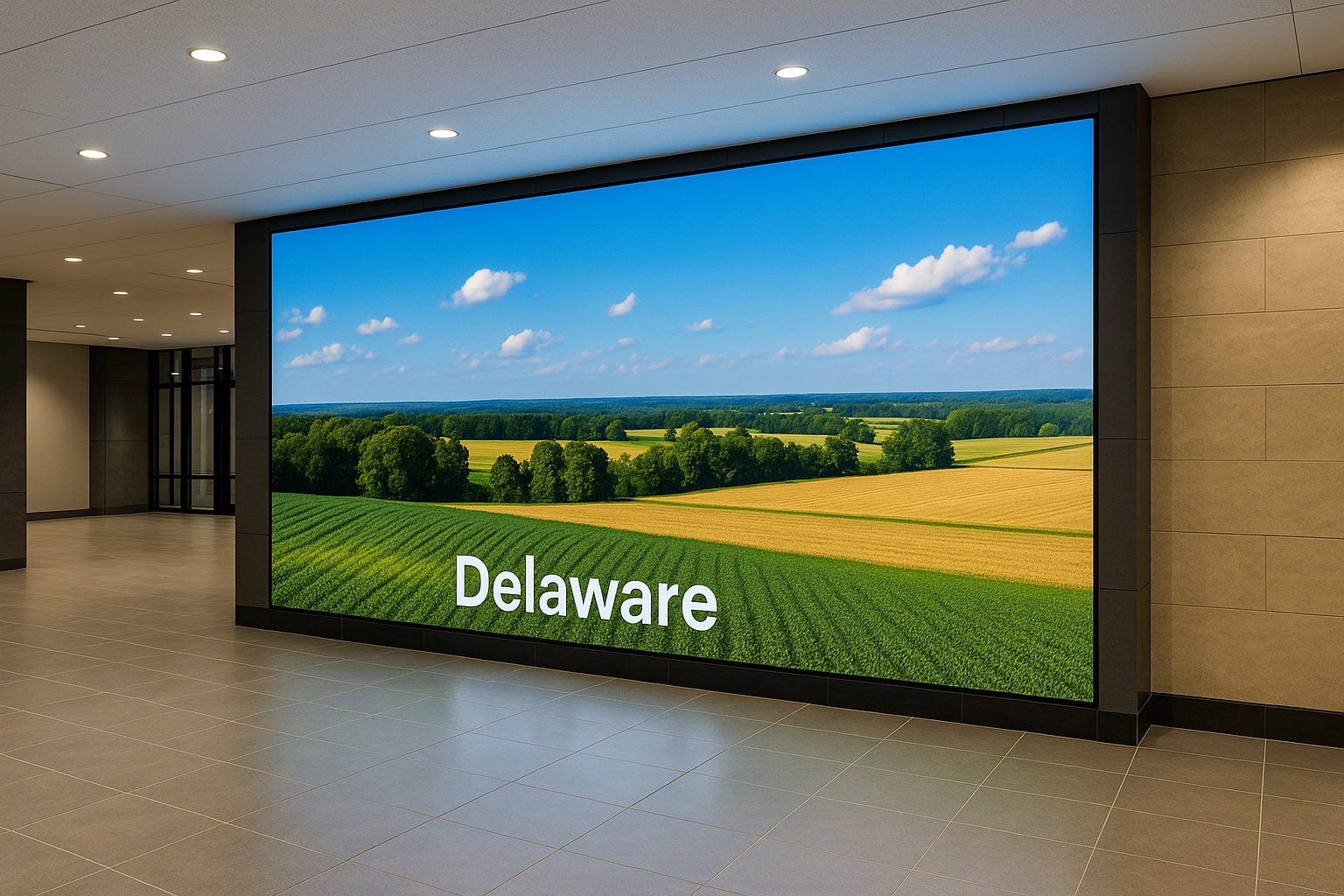 Direct View LED Video Walls in Delaware