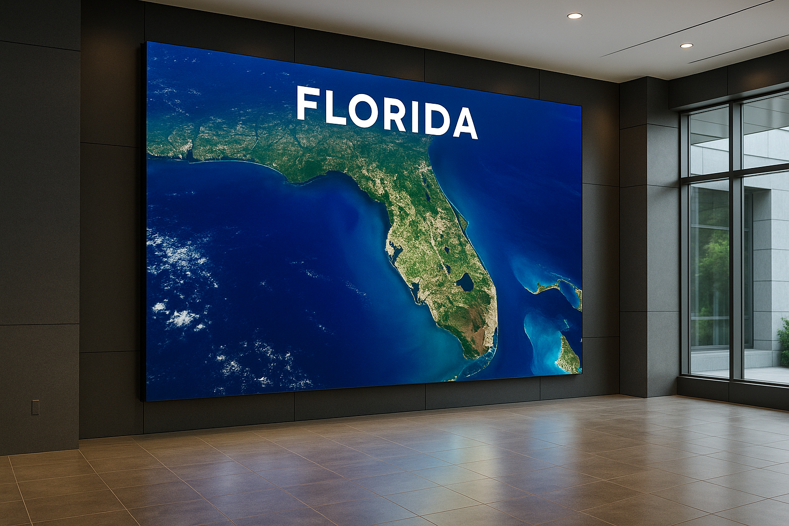 Direct View LED Video Walls in Florida