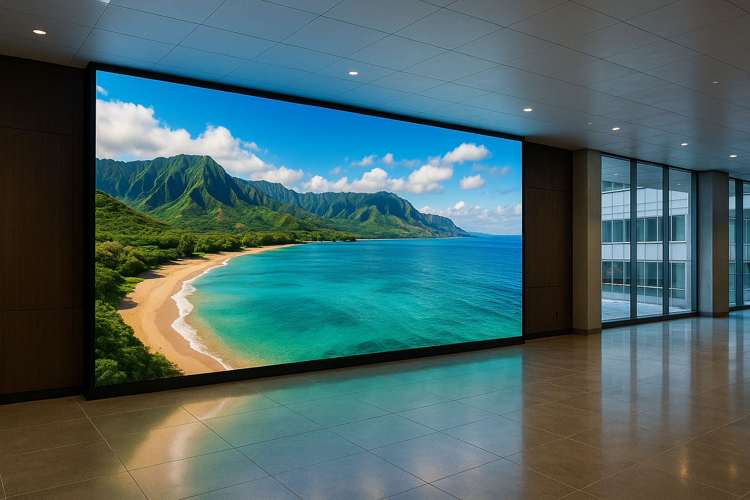 Direct View LED Video Walls in Hawaii