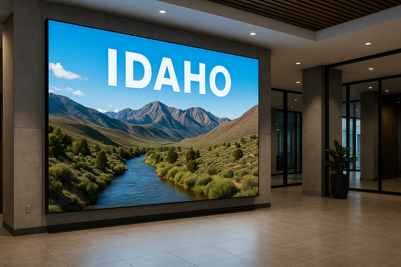 Direct View LED Video Walls in Idaho