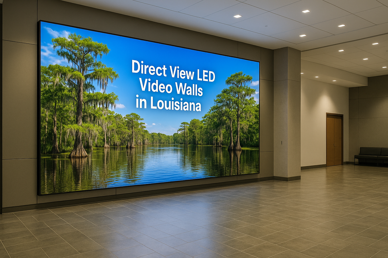 Direct View LED Video Walls in Louisiana