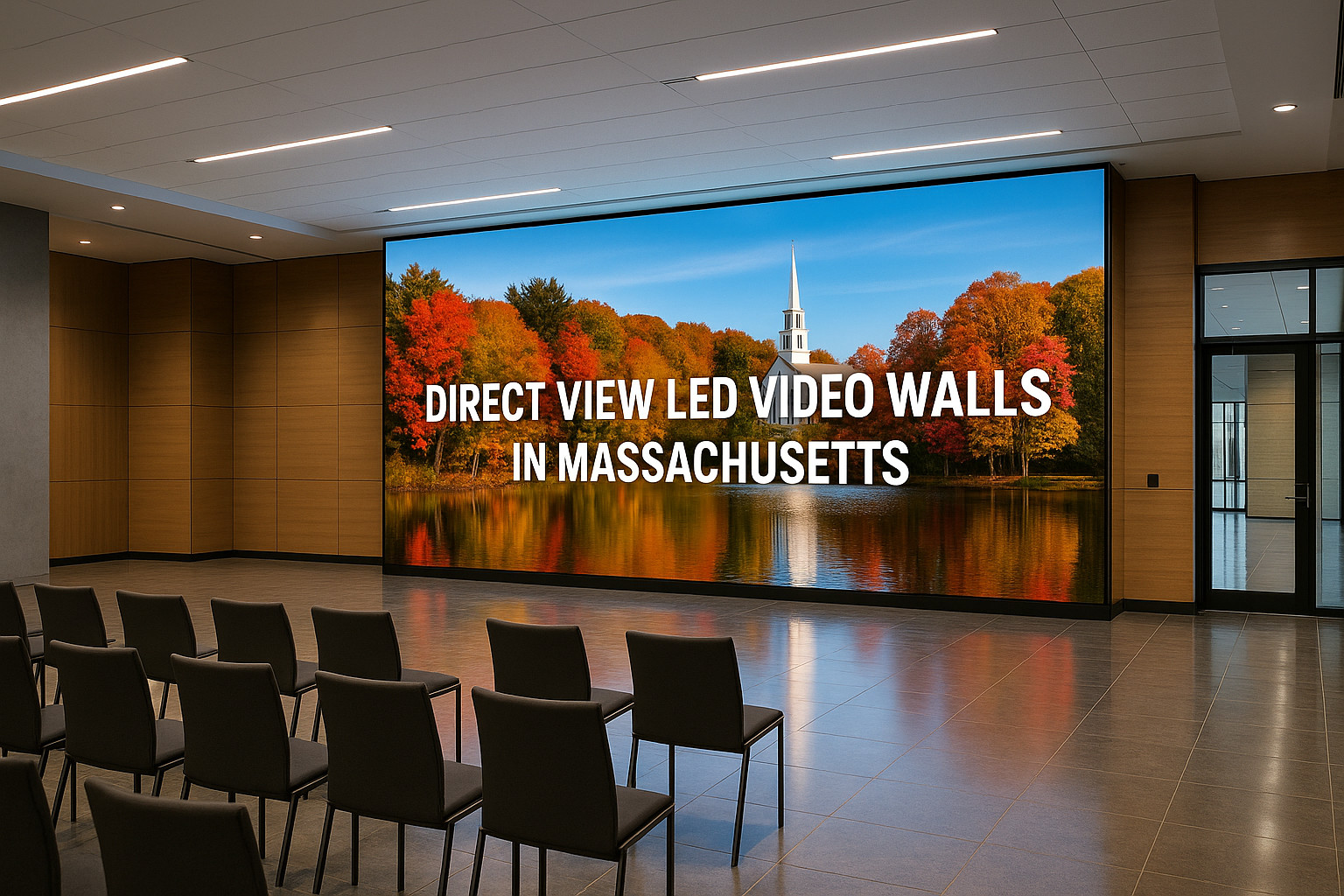 Direct View LED Video Walls in Massachusetts