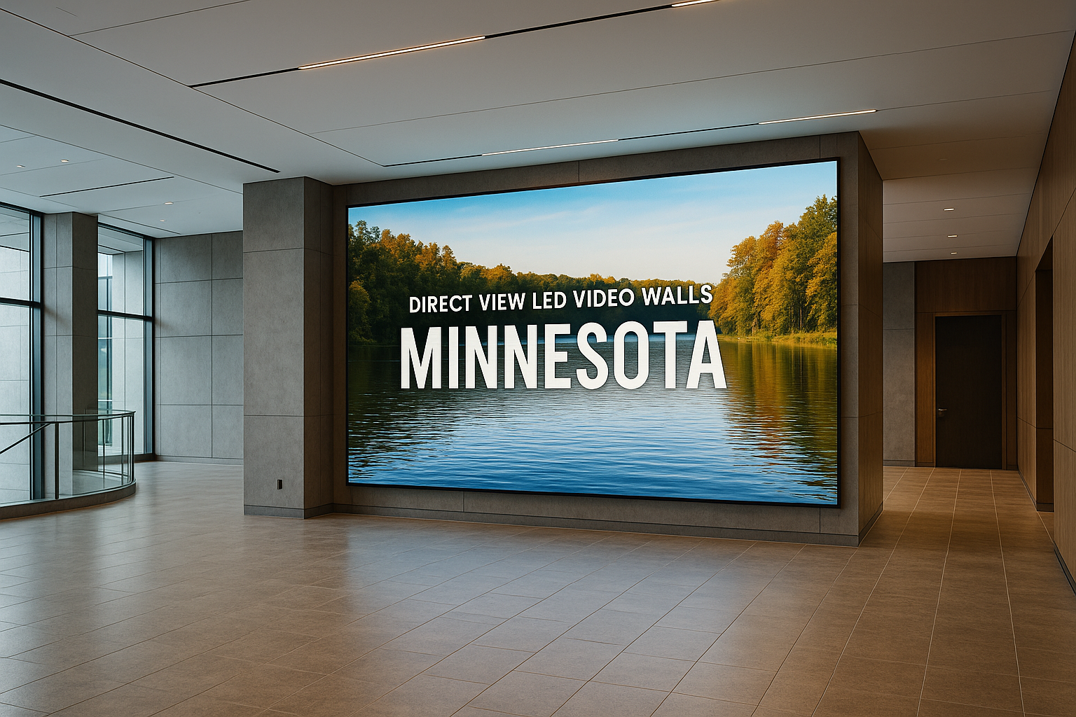 Direct View LED Video Walls in Minnesota