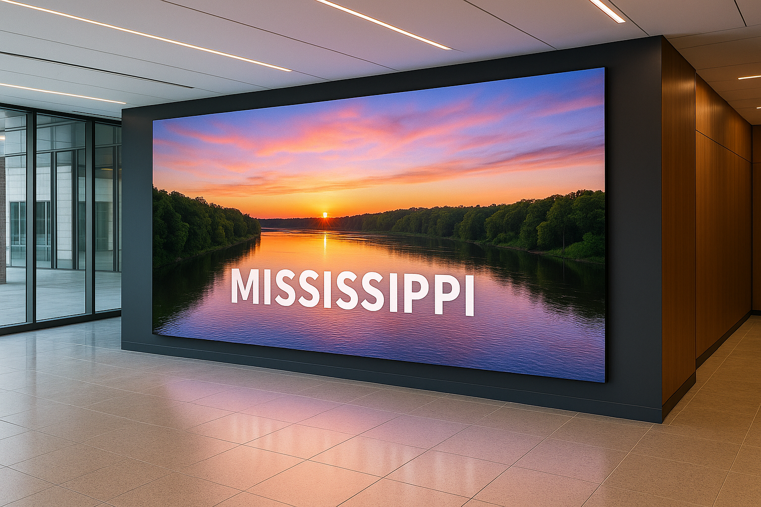 Direct View LED Video Walls in Mississippi