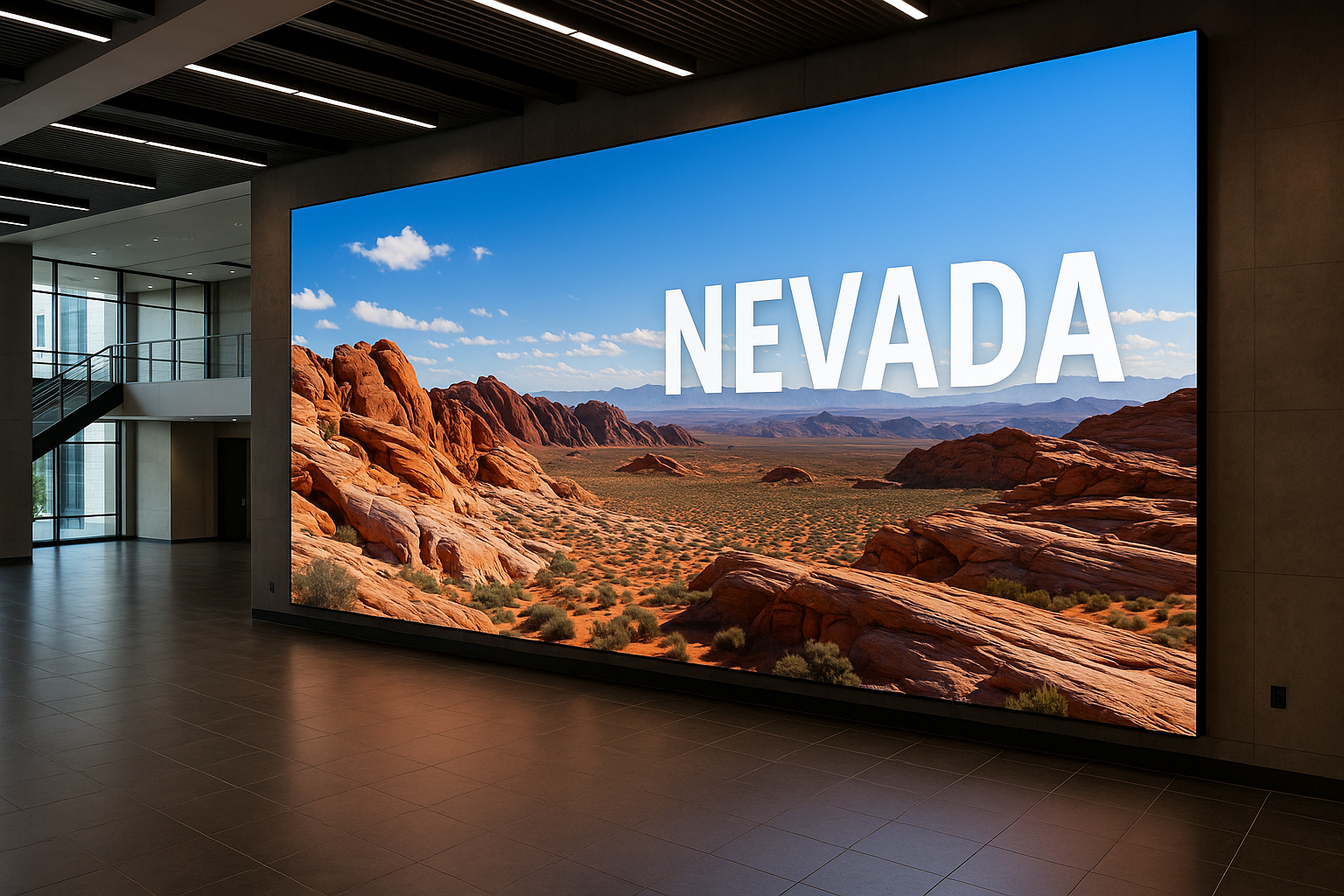 Direct View LED Video Walls in Nevada