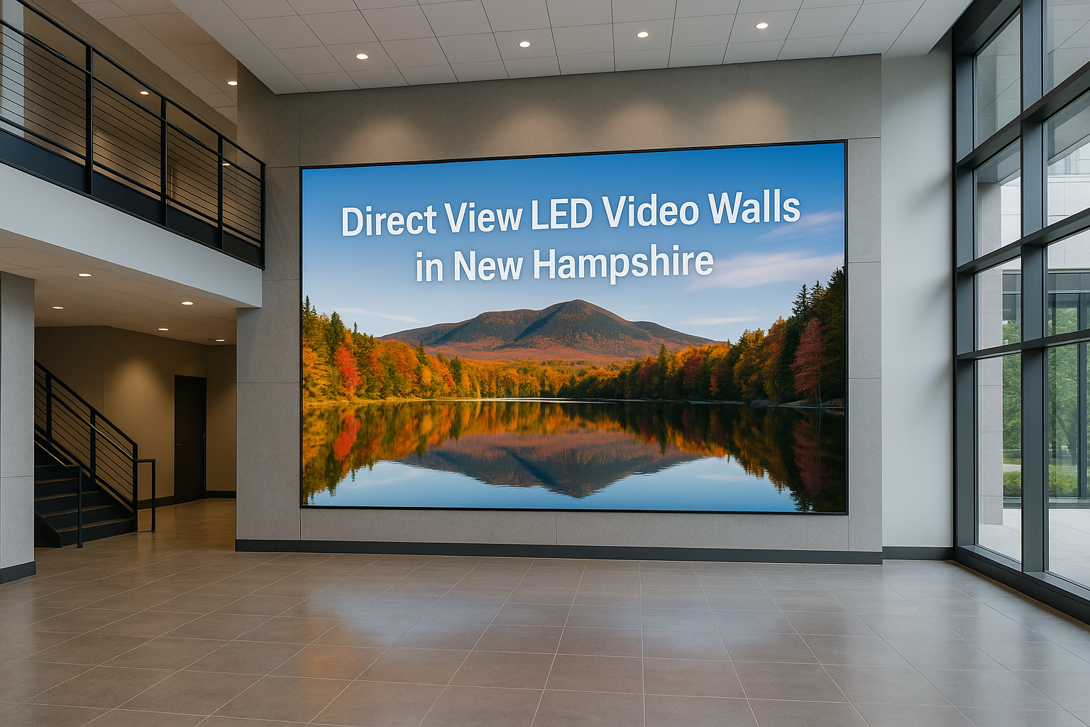 Direct View LED Video Walls in New Hampshire