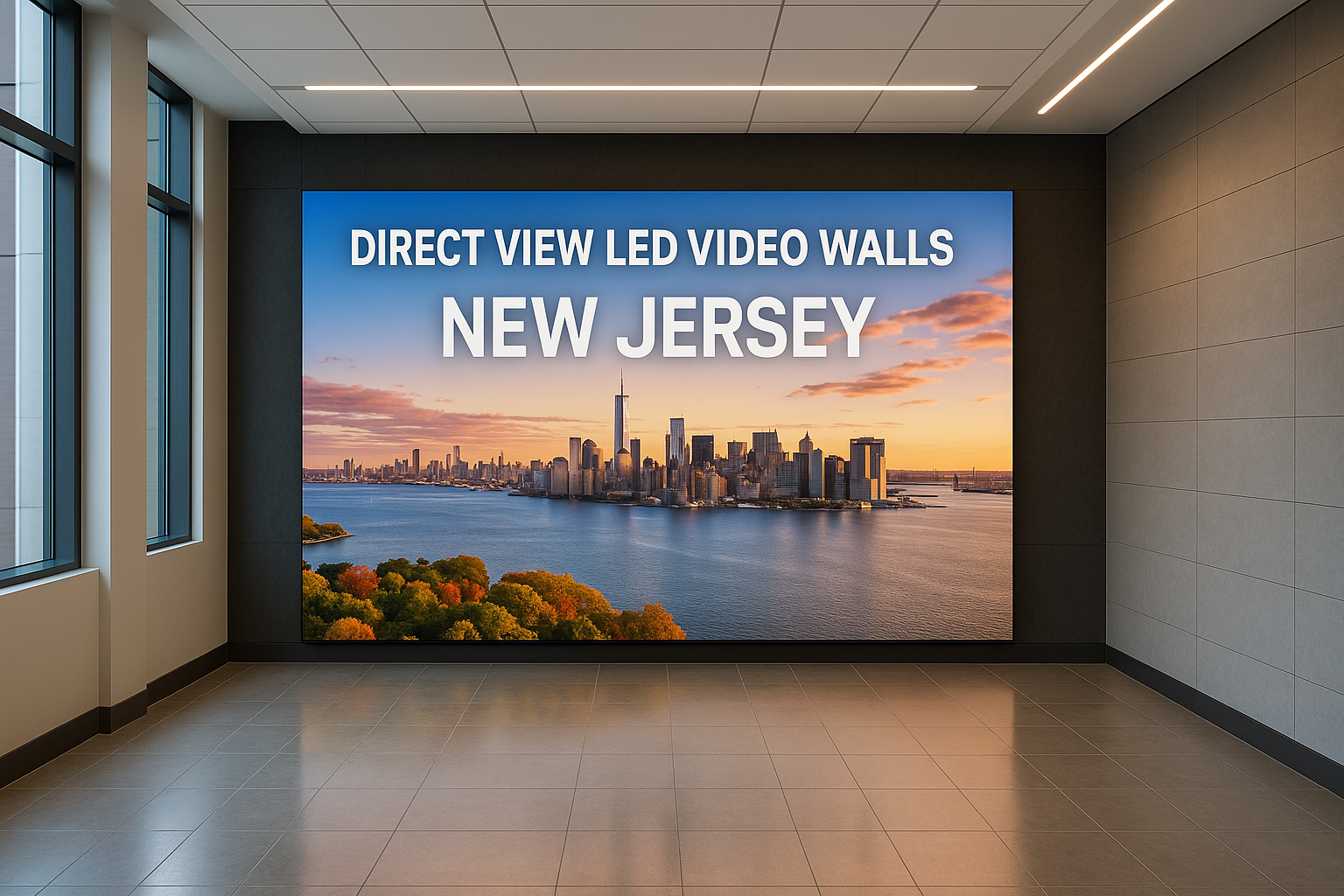 Direct View LED Video Walls in New Jersey