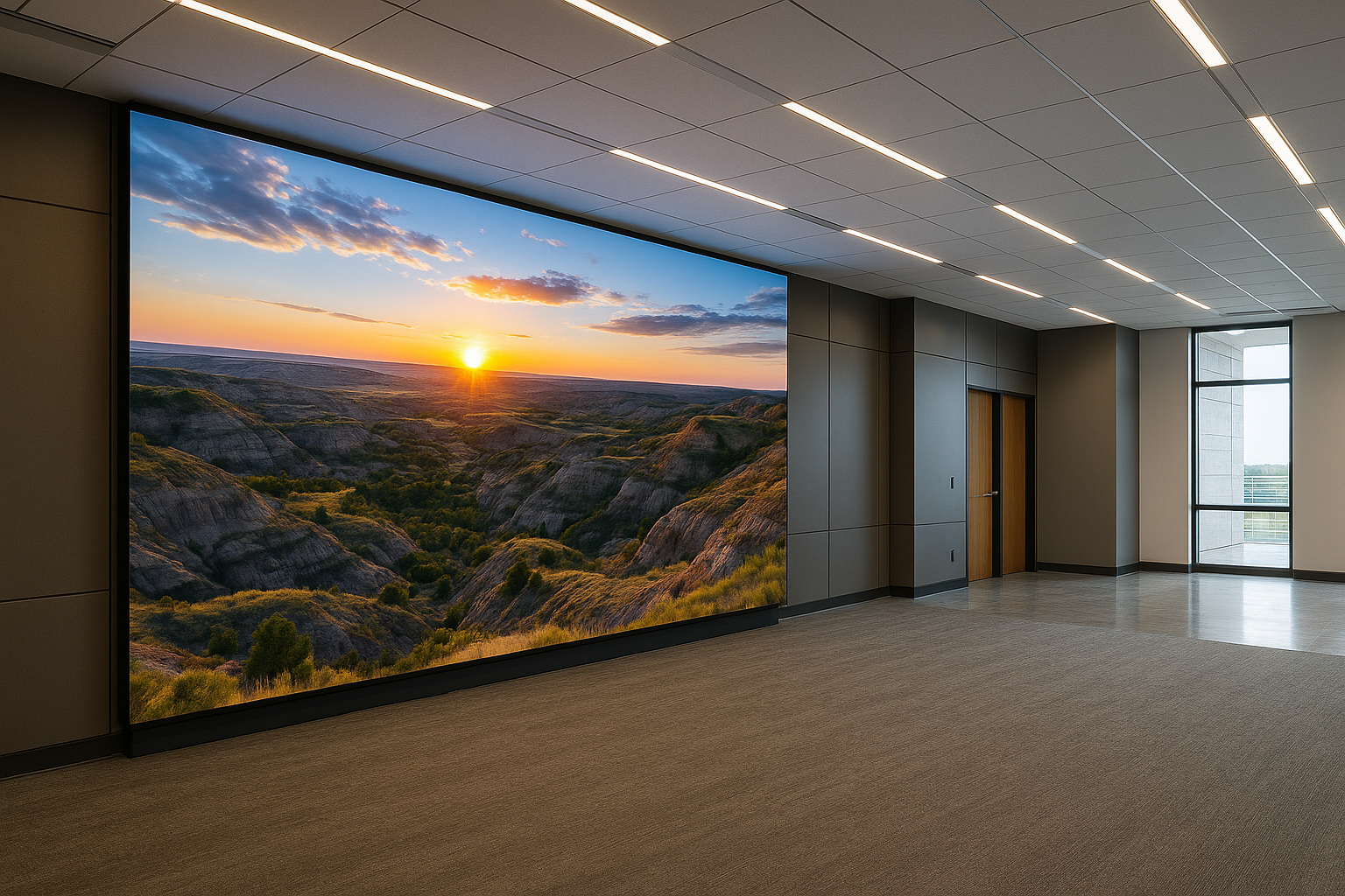 Direct View LED Video Walls in North Dakota