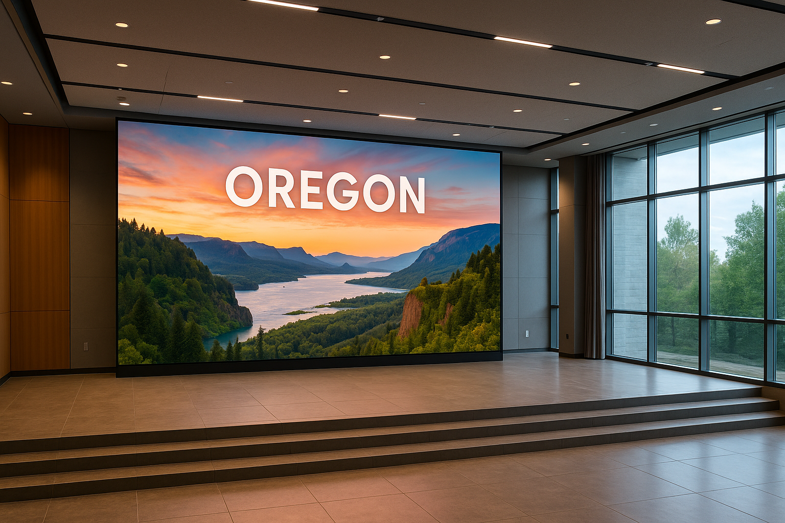 Direct View LED Video Walls in Oregon