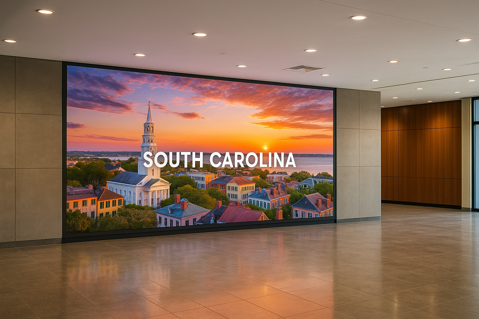 Direct View LED Video Walls in South Carolina