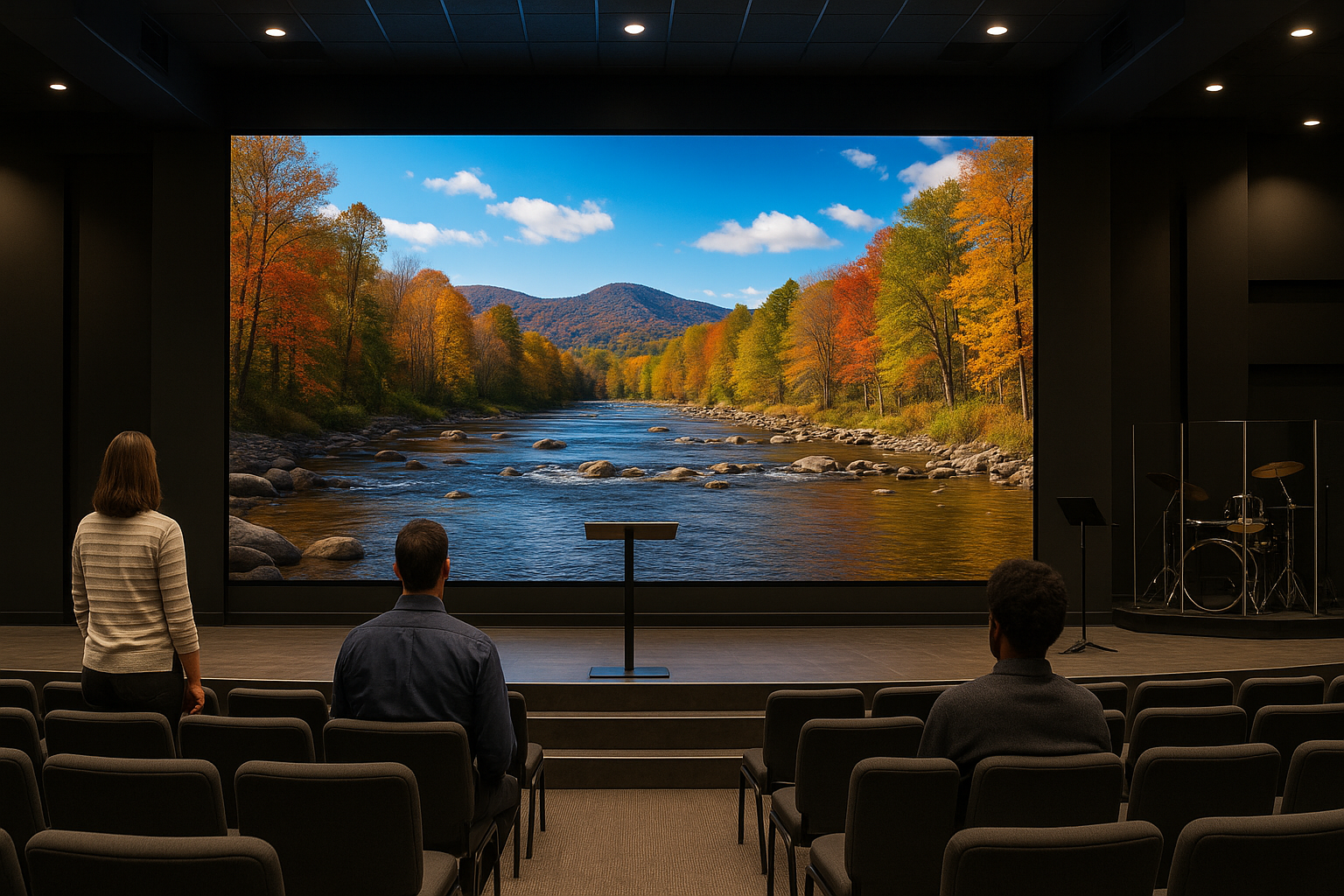 Church LED Walls in Tennessee
