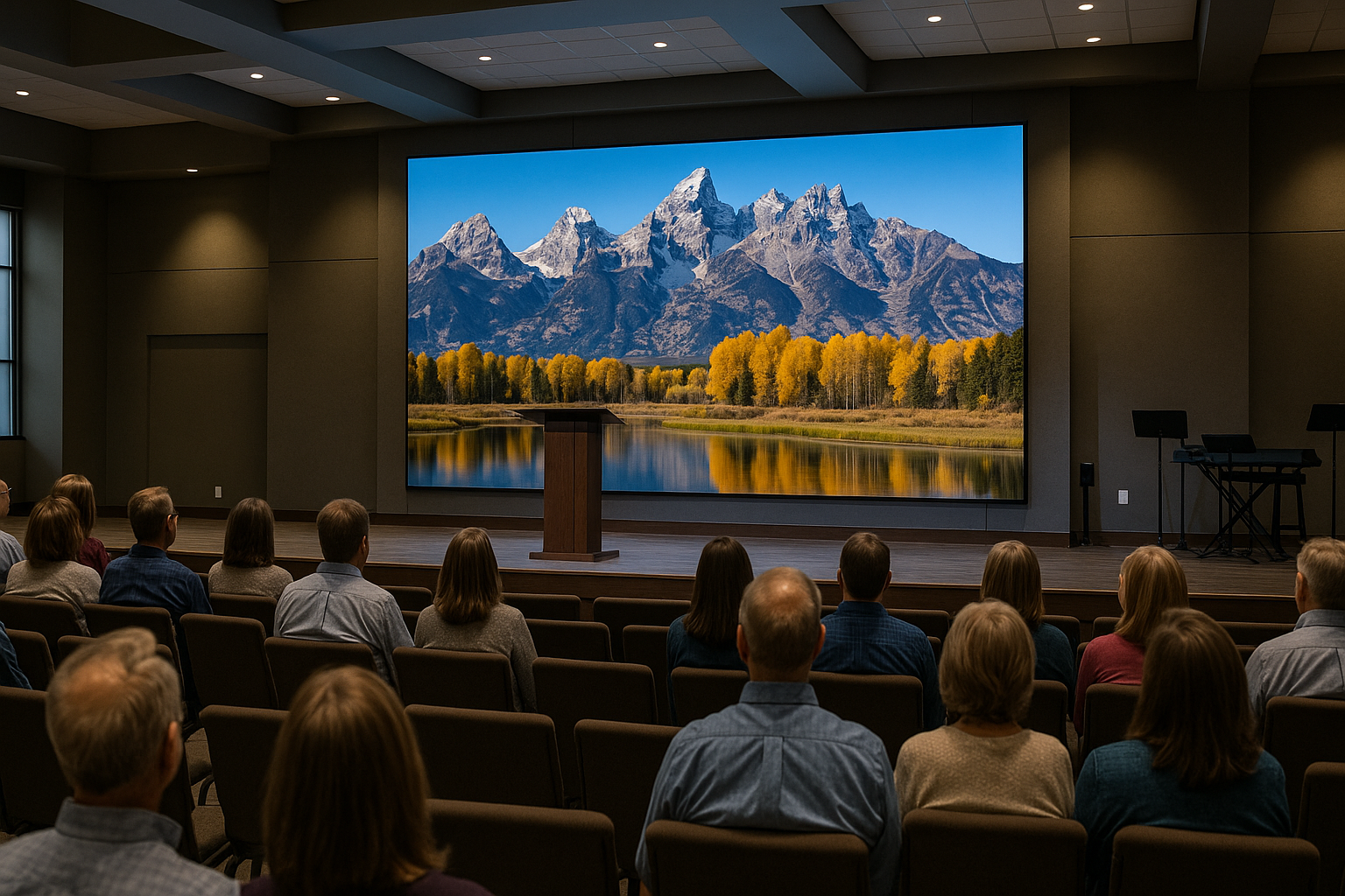 Church LED Walls in Wyoming